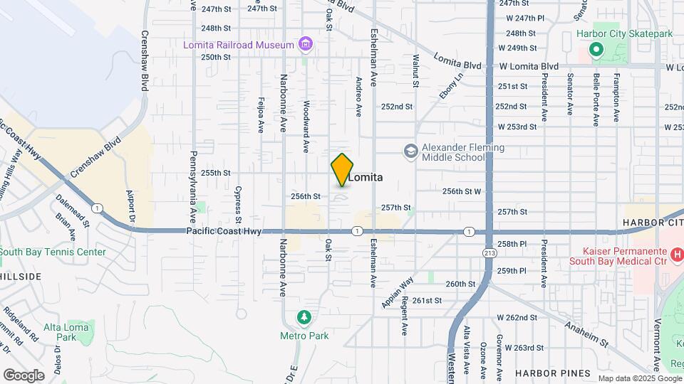 25530 Oak St Map and Location Details