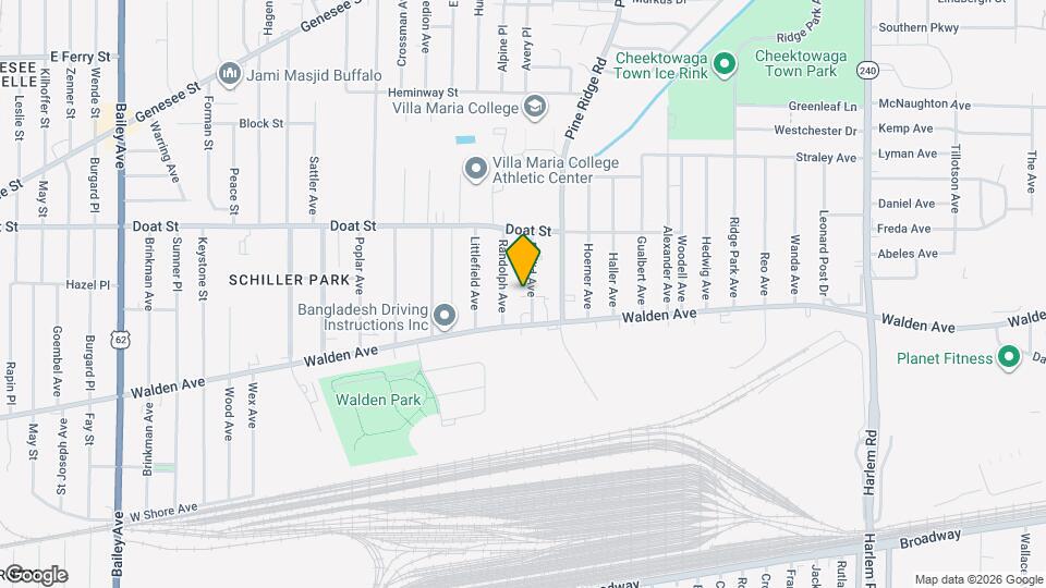 22 Euclid Ave, Unit D Mapa y Detalles de la Ubicación