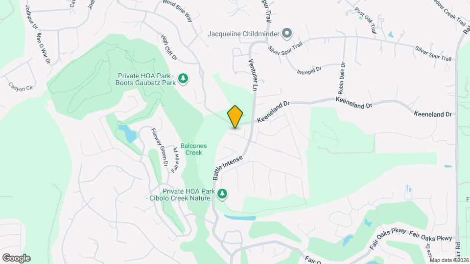 8027 Cibolo View Map and Location Details