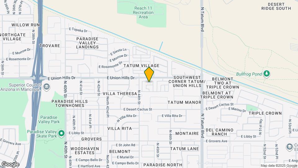 4434 E Annette Dr Map and Location Details