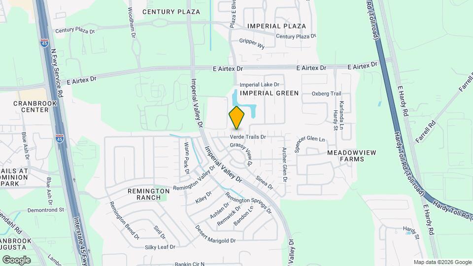 1043 Verde Trails Dr Mapa y Detalles de la Ubicación