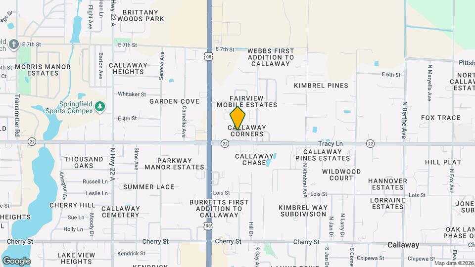 309 Raven Ln Map and Location Details