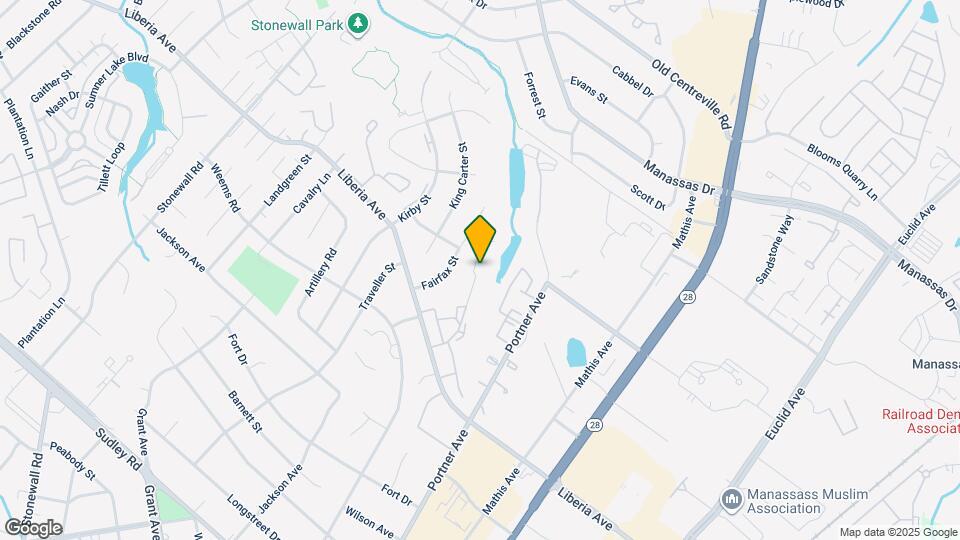 8625 Point of Woods Dr Map and Location Details