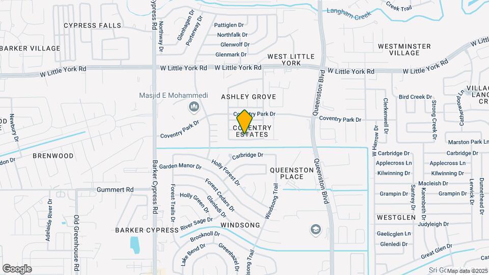 17602 Coventry Oaks Dr Map and Location Details