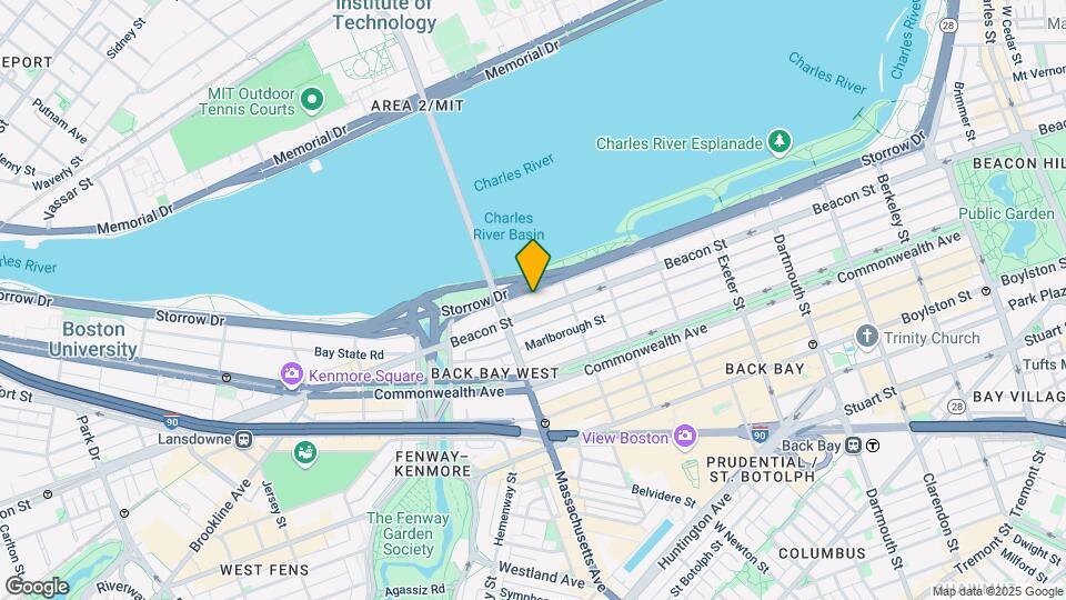 472 Beacon St, Unit 8 Map and Location Details