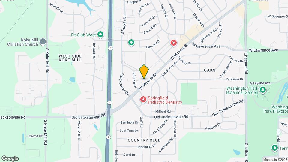 2535 W Monroe St Map and Location Details