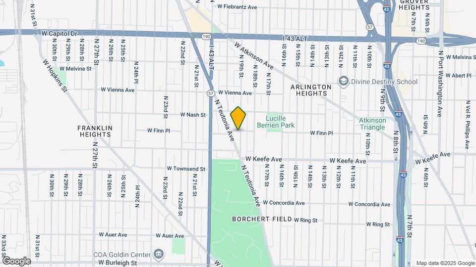 3573 N 19th St. Map and Location Details
