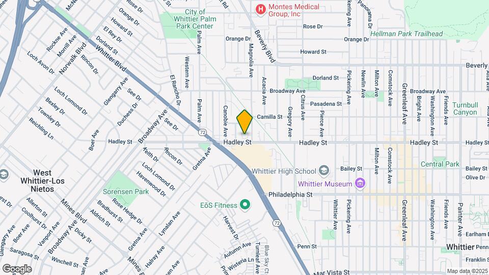11741 Hadley St Map and Location Details