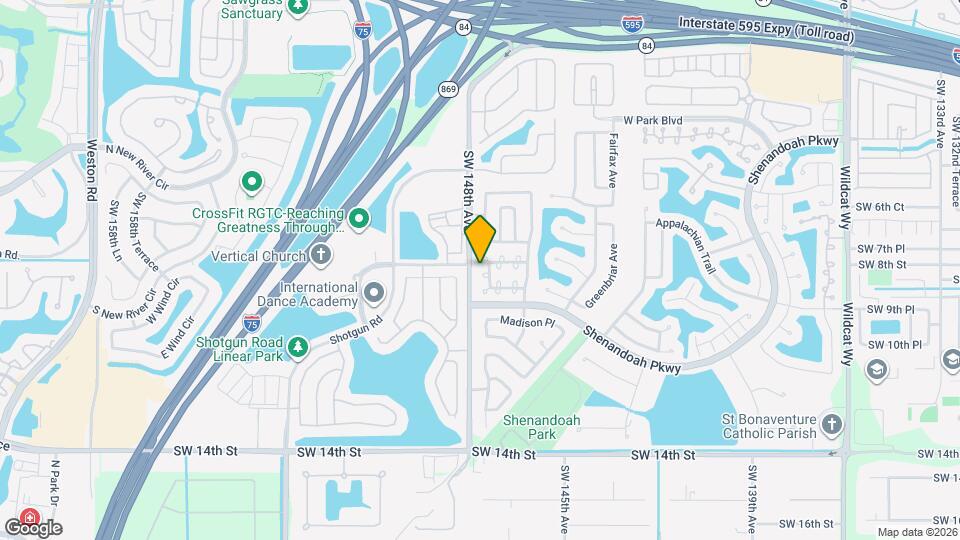 821 W Beckley Square Map and Location Details