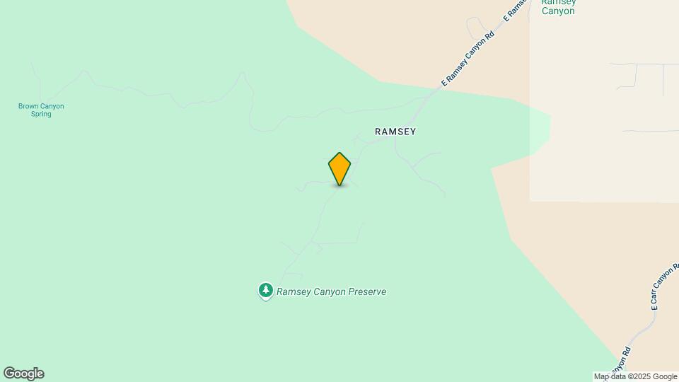92 E Ramsey Canyon Rd Map and Location Details