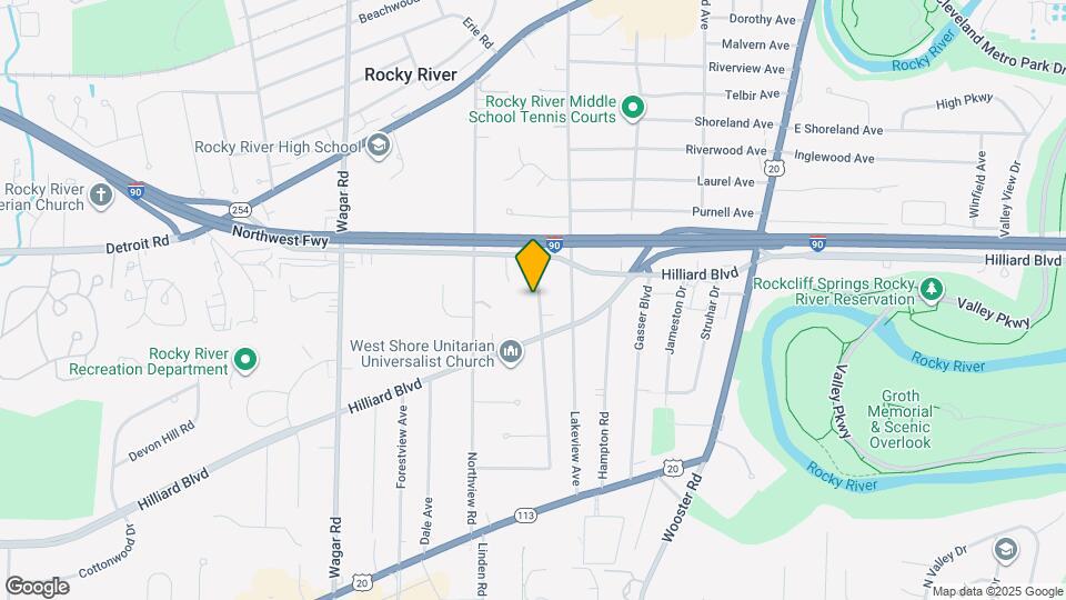 2314 Westmoor Rd Map and Location Details