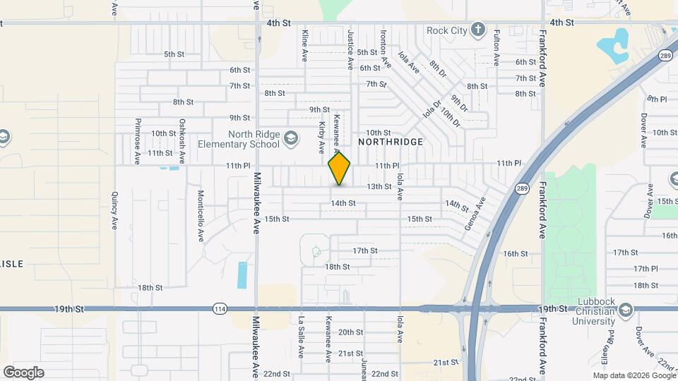 6221 13th St Map and Location Details