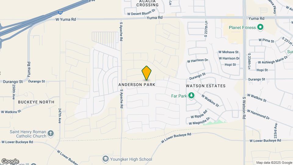 24137 W Hilton Ave Mapa y Detalles de la Ubicación