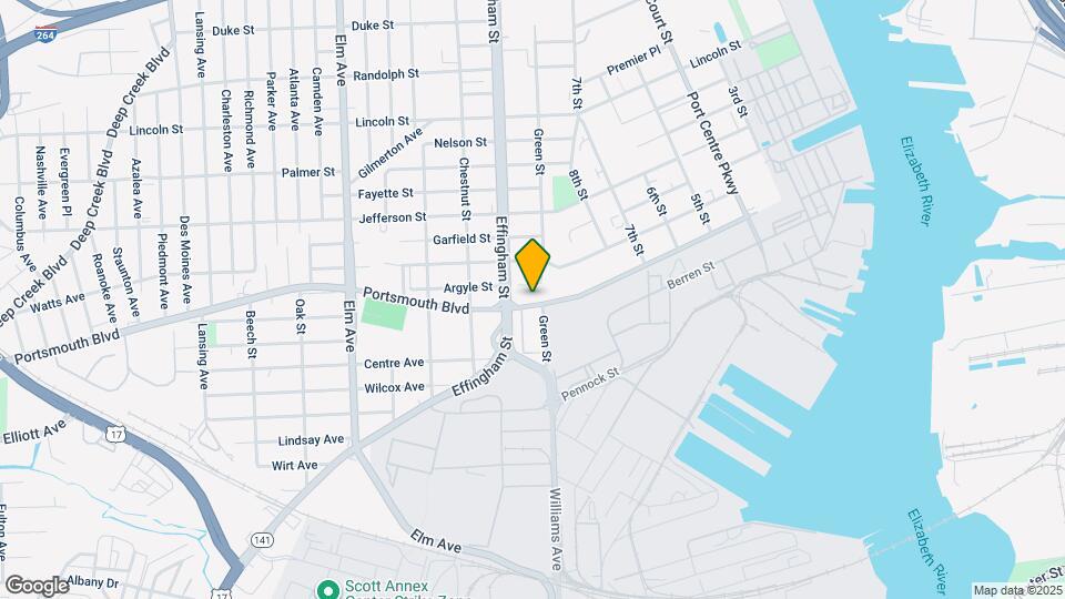 708 Portsmouth Blvd Map and Location Details