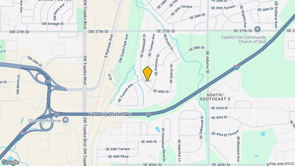 3912 SE Humboldt St Map and Location Details
