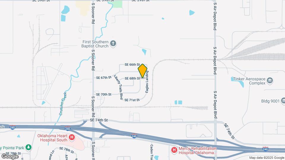6900 Old Glory Ln Map and Location Details