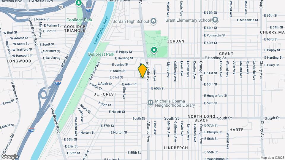 6054 Linden Ave Map and Location Details