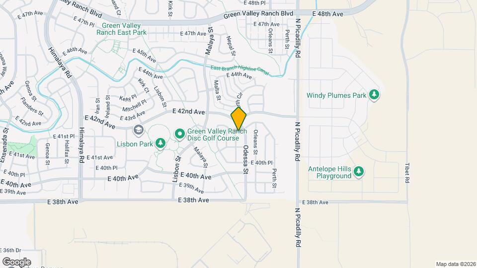 4138 Netherland St Map and Location Details