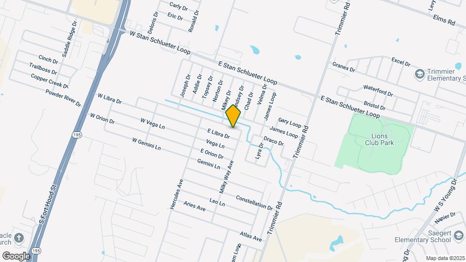 504 E Little Dipper Dr Map and Location Details
