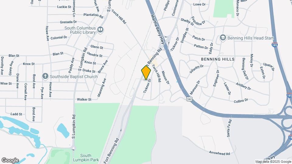 2330 Fort Benning Rd Map and Location Details