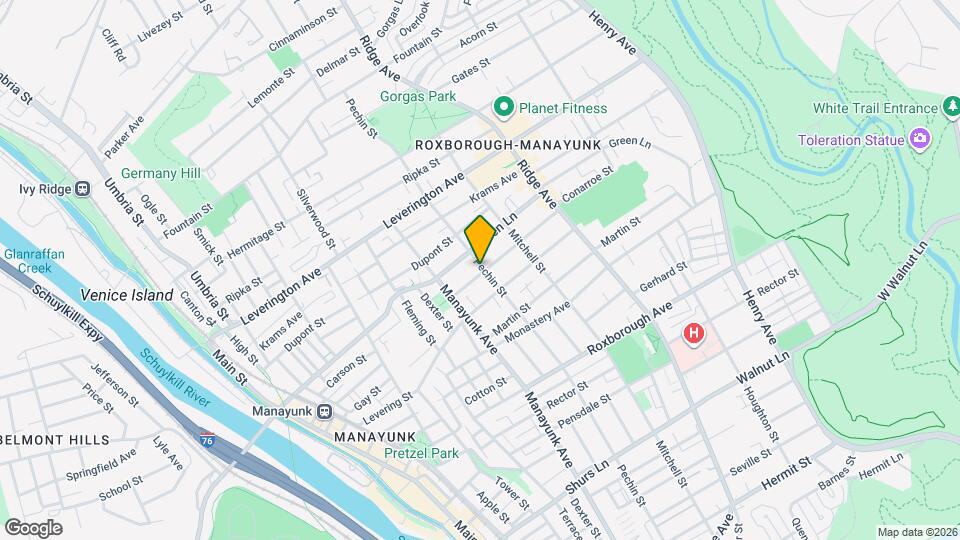 4422 Pechin St Map and Location Details