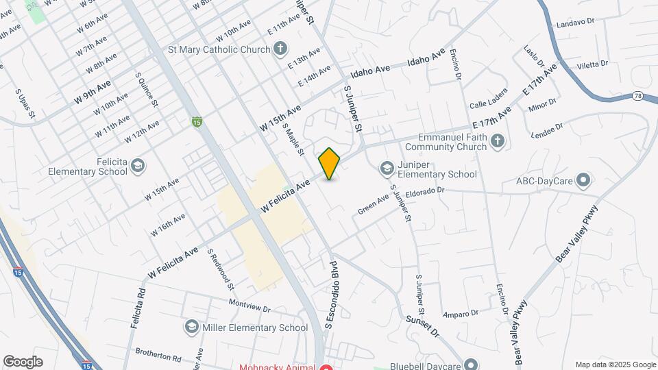 1720 S Maple St Mapa y Detalles de la Ubicación