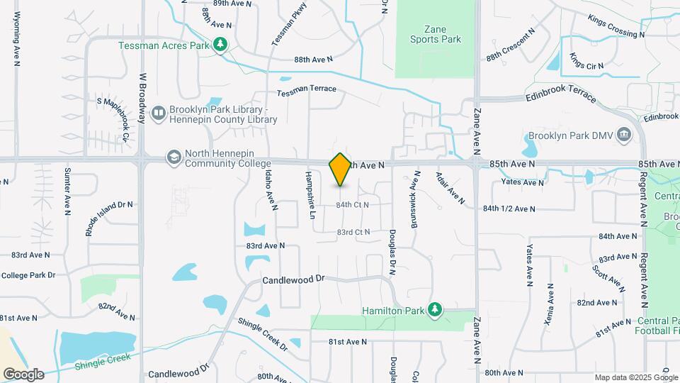 6544 84th Court North Map and Location Details