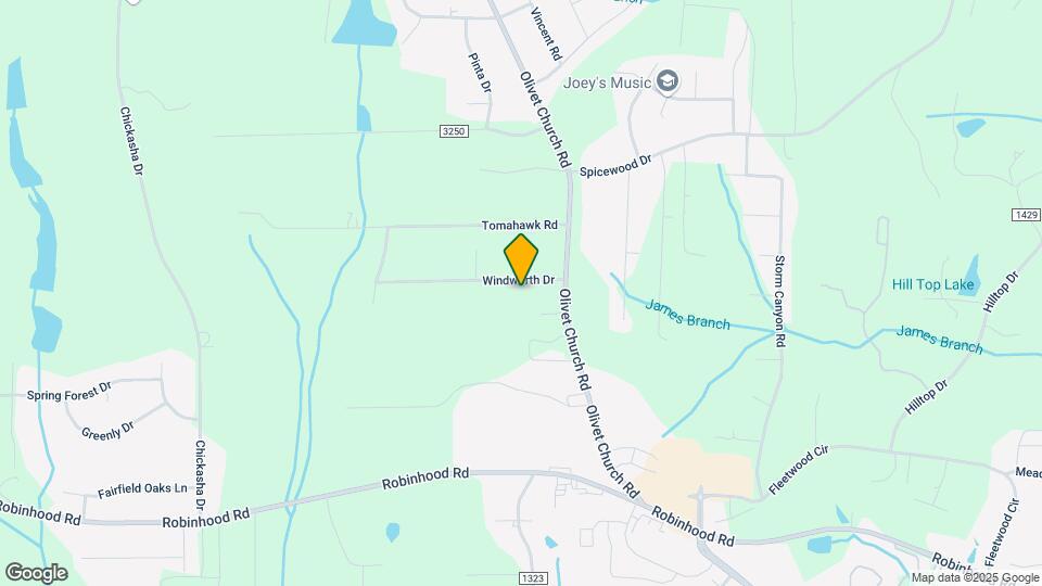5710 Windworth Dr Map and Location Details