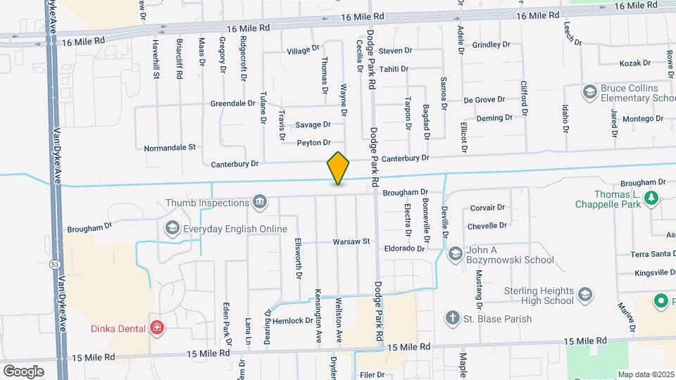 11415 Brougham Dr Map and Location Details