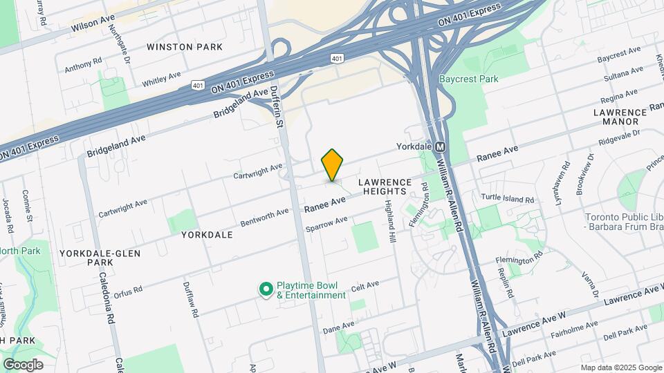 23 Glen Belle Crescent Map and Location Details