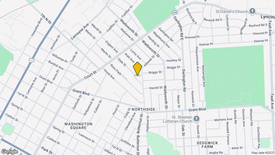 128 Dale St Map and Location Details