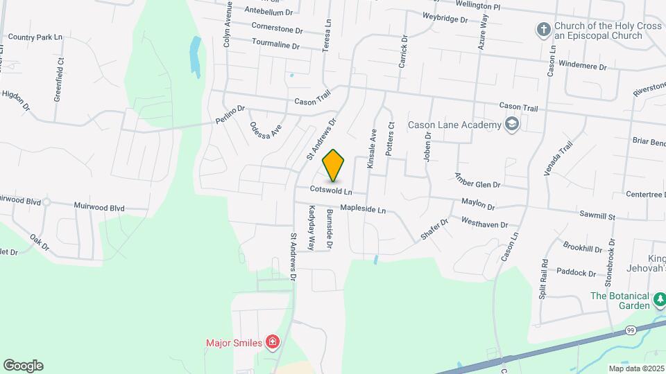 3338 Cotswold Ln Map and Location Details