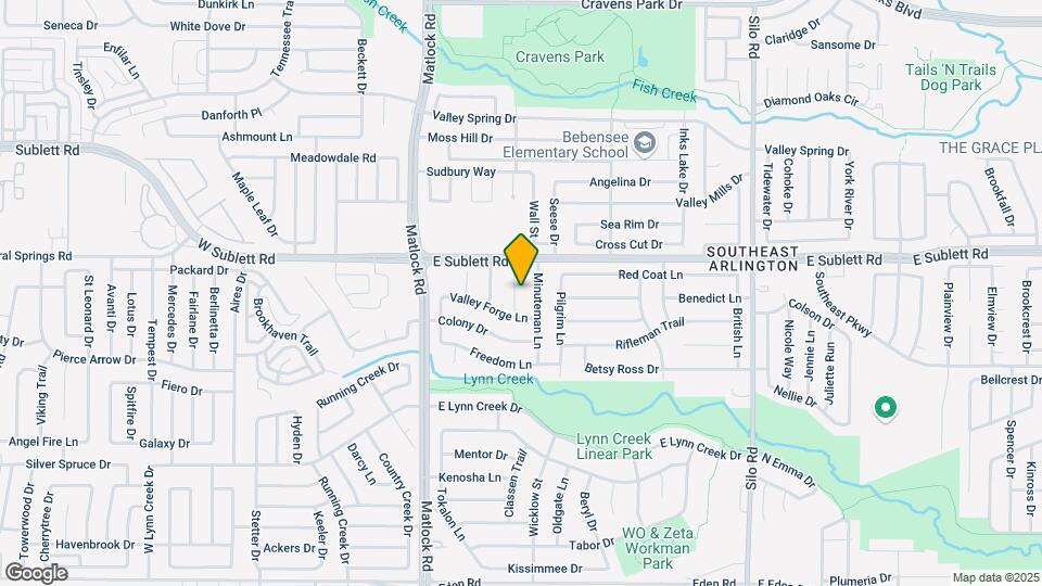 6211 Valley Forge Ct Map and Location Details