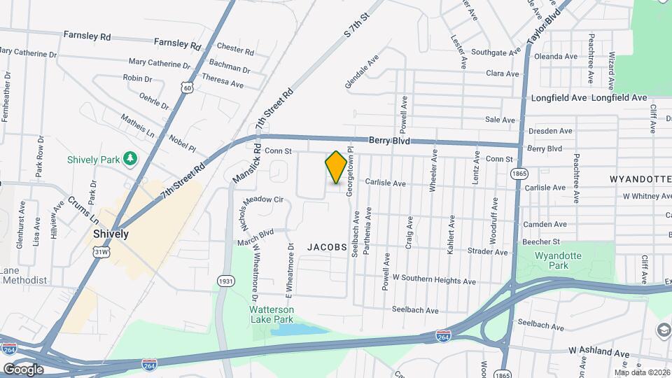 1707 Lafayette Dr, Unit Lafayette Drive Map and Location Details