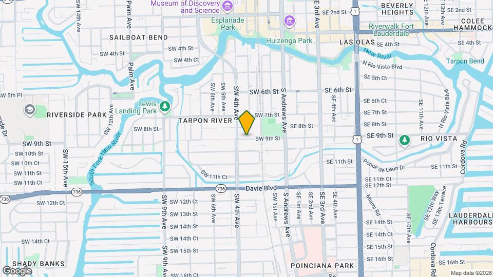 310 SW 9th St Map and Location Details