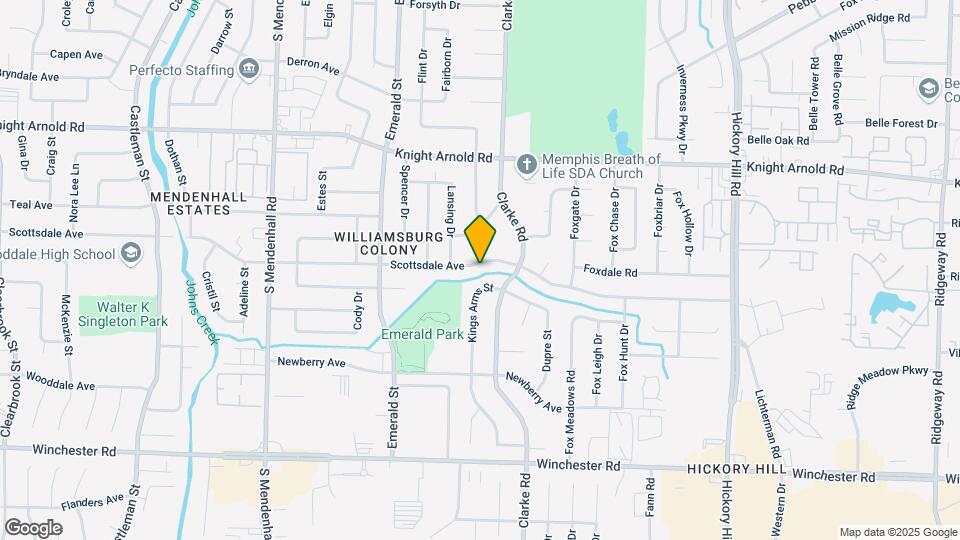 5595 Scottsdale Ave Map and Location Details