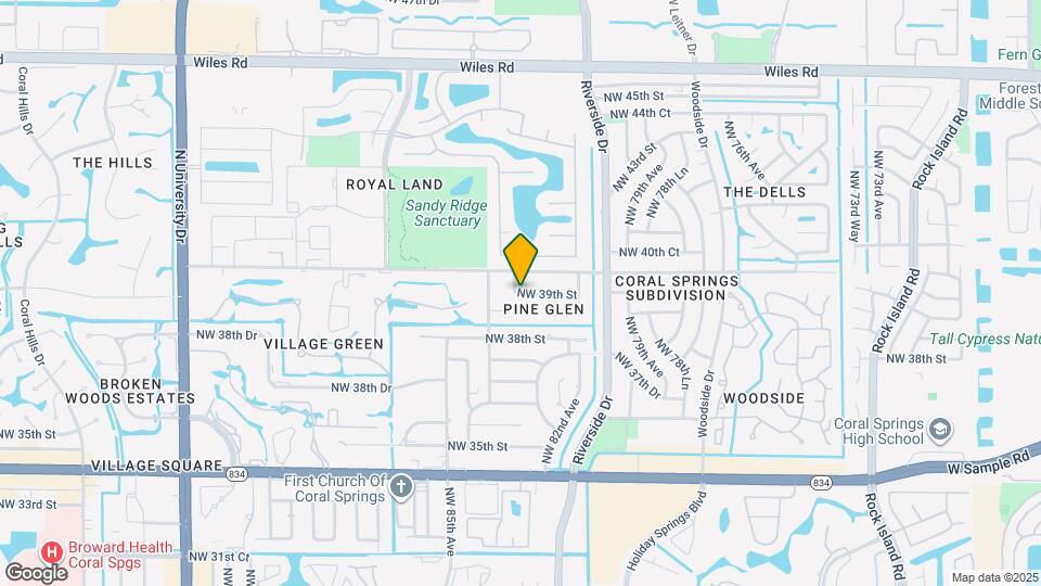 8291 St Map and Location Details