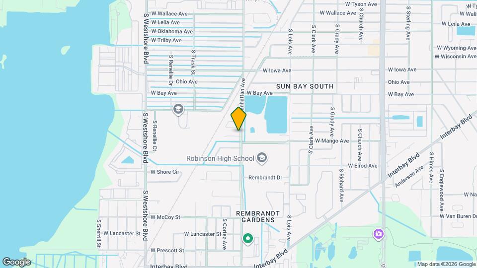 6239 S Manhattan Ave Map and Location Details