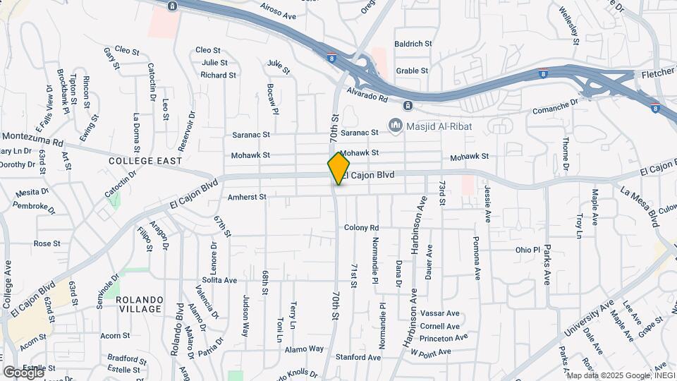 7012 Amherst St Map and Location Details