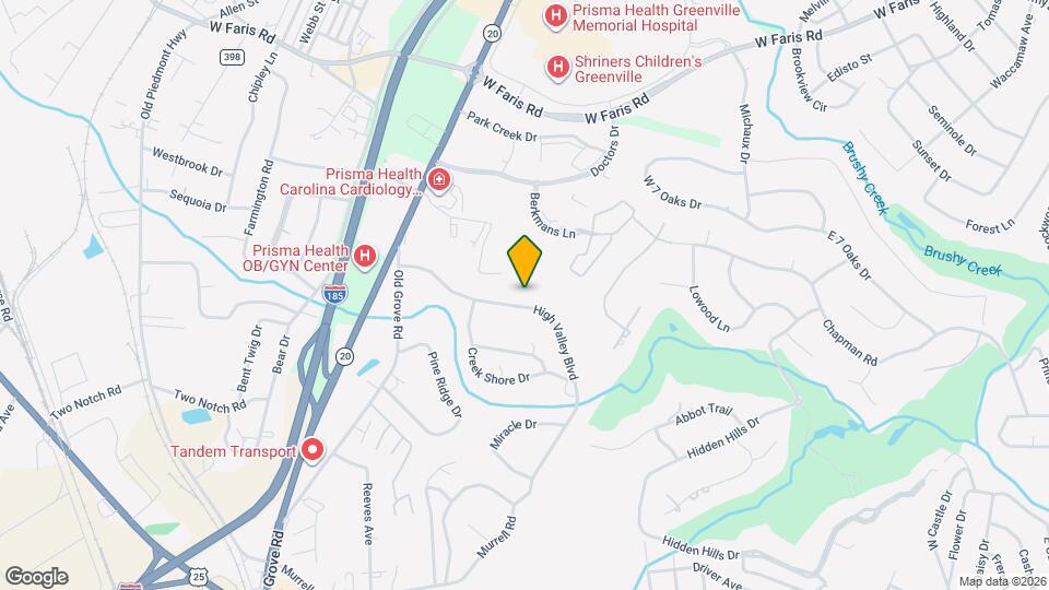 113 High Valley Blvd Map and Location Details