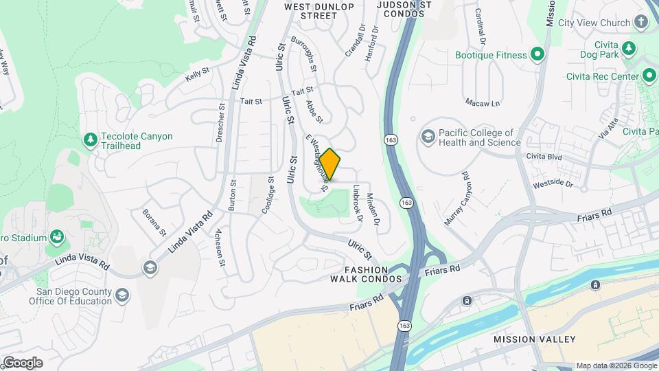 1745 E Westinghouse St Map and Location Details