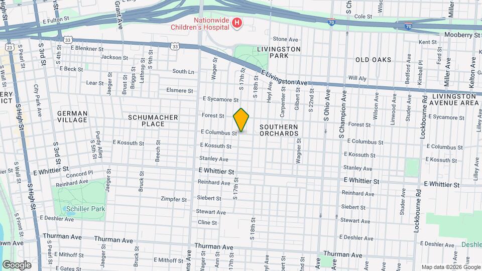 687 E Columbus St, Unit 687 E Columbus St Mapa y Detalles de la Ubicación