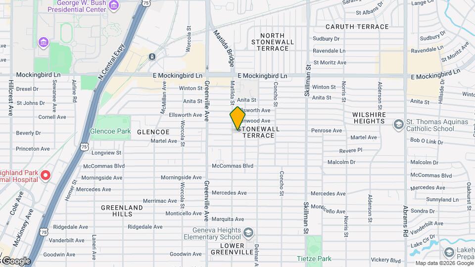 5830 1/2 Penrose Ave, Unit 5830 1/2 Penrose (Studio) Mapa y Detalles de la Ubicación