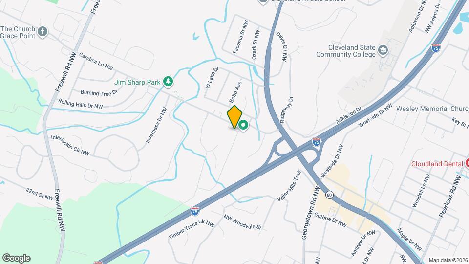 1902 Fletcher Rd NW Mapa y Detalles de la Ubicación