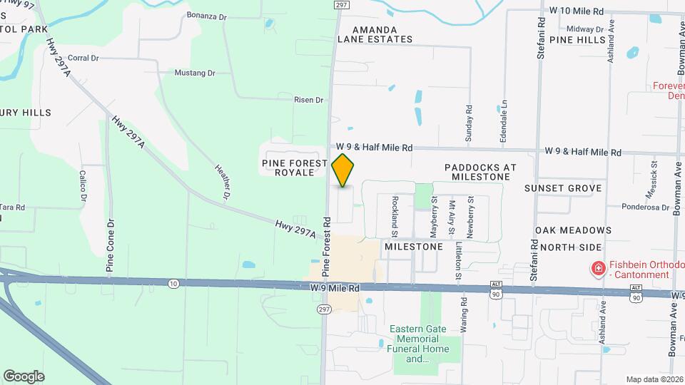 1108 Sweetbriar St Mapa y Detalles de la Ubicación