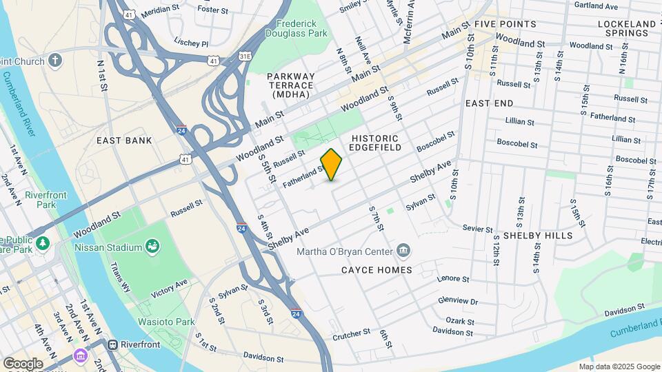 611 Boscobel St Map and Location Details