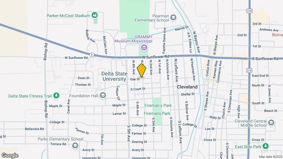 College Heights Apartments Map and Location Details
