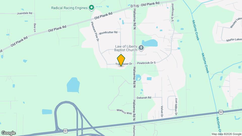 12408 Trailblazer Dr Map and Location Details