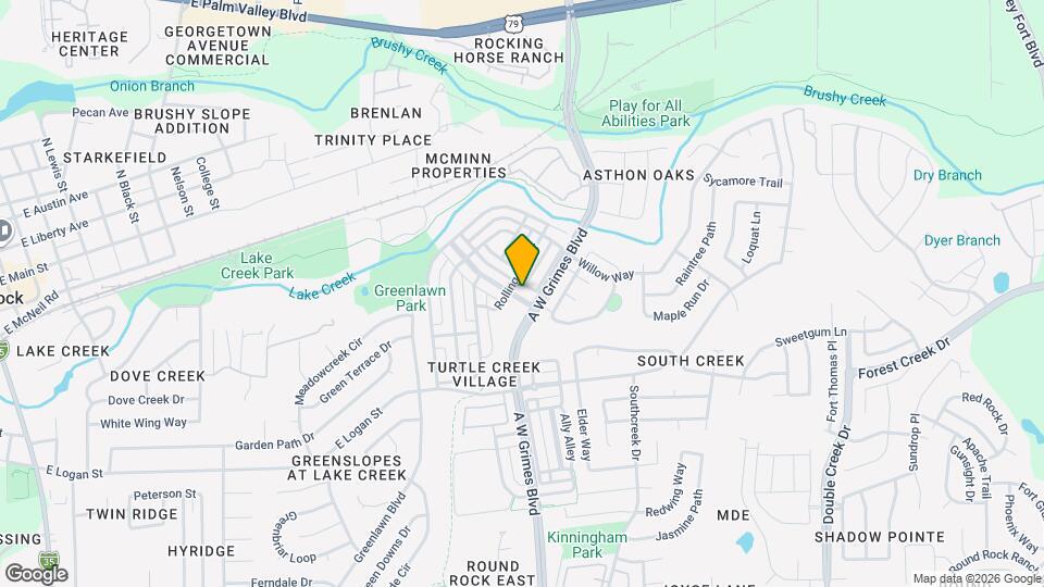 1708 Willow Vista Map and Location Details