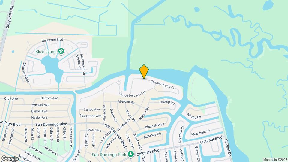 15145 Spanish Point Dr Map and Location Details